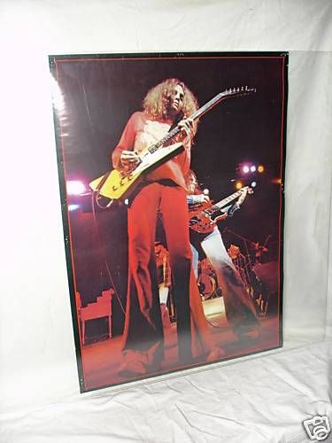 Lynyrd Skynyrd 1958 Gibson Explorer 1976 Big O Poster Allen Collins 