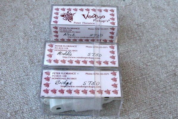 Voodoo Pickup ST50 Peter Florance Strat pickups Set  