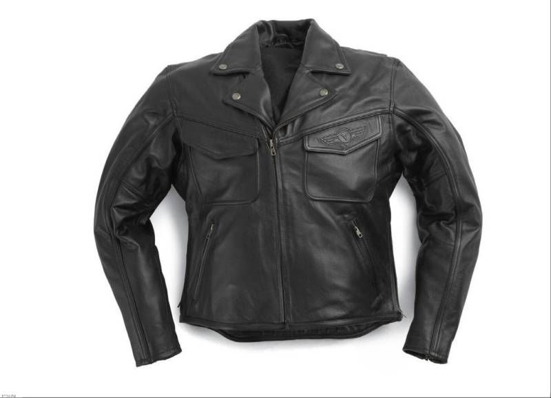 KAWASAKI VULCAN II LEATHER RIDING JACKET MEDIUM  