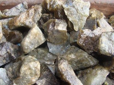 LABRADORITE Rough Rock Great Shine / Fire   1 LB Lots  