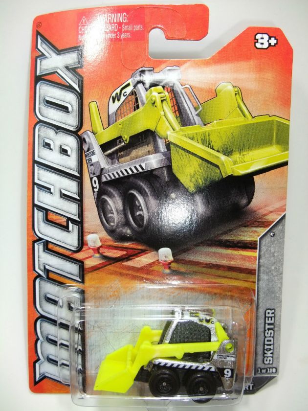 2012 Matchbox #1 Skidster ZAMAC/WRECKING CREW/MOC 035995307827  