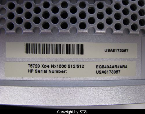 HP T5720 Thin Client EG840AAR, Used Exc. Cond ~STSI  