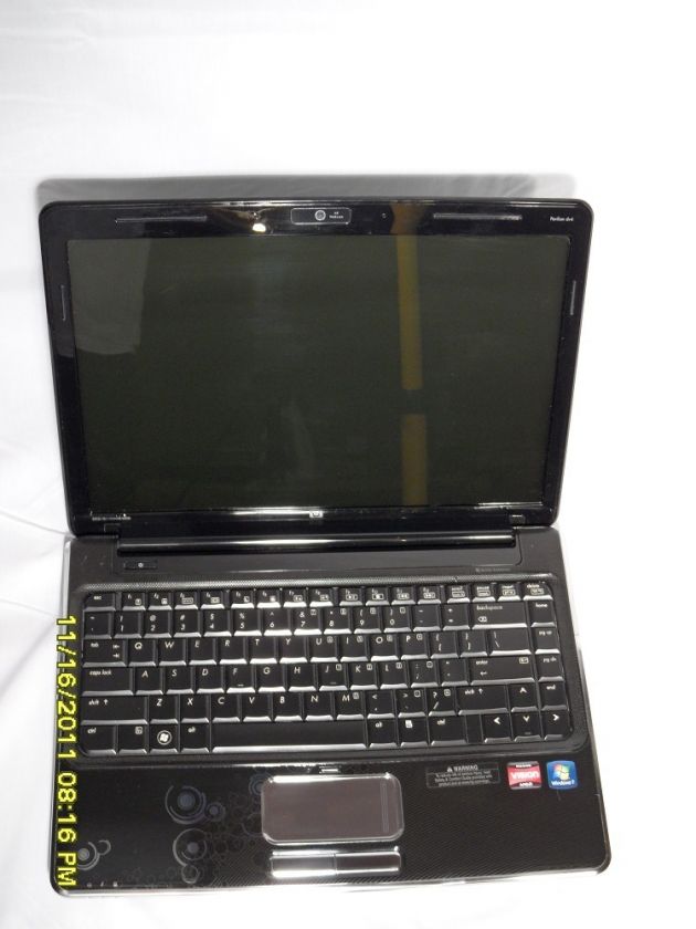 HP Pavilion DV2z 1110 12.1 Laptop Athlon CPU / 2GB MEM / 160 GB 