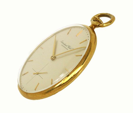 VINTAGE 18K GOLD INTERNATIONAL WATCH CO. POCKET WATCH  