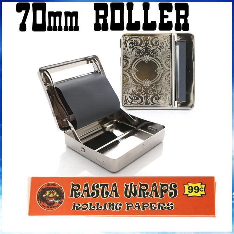 70mm Cigarette Roller Rolling Machine Maker Box 70248  