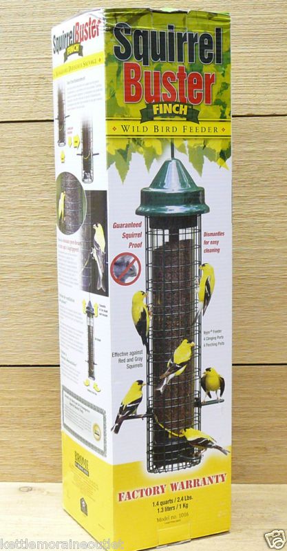   Squirrel Buster Finch Squirrel Proof Bird Feeder 628209010165  