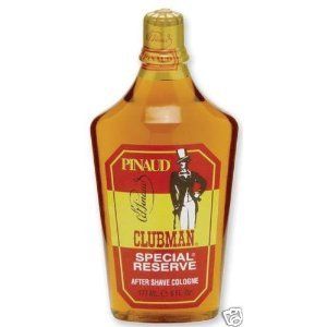 MENS CLUBMAN PINAUD SPECIAL RESERVE AFTERSHAVE 6 OZ.  