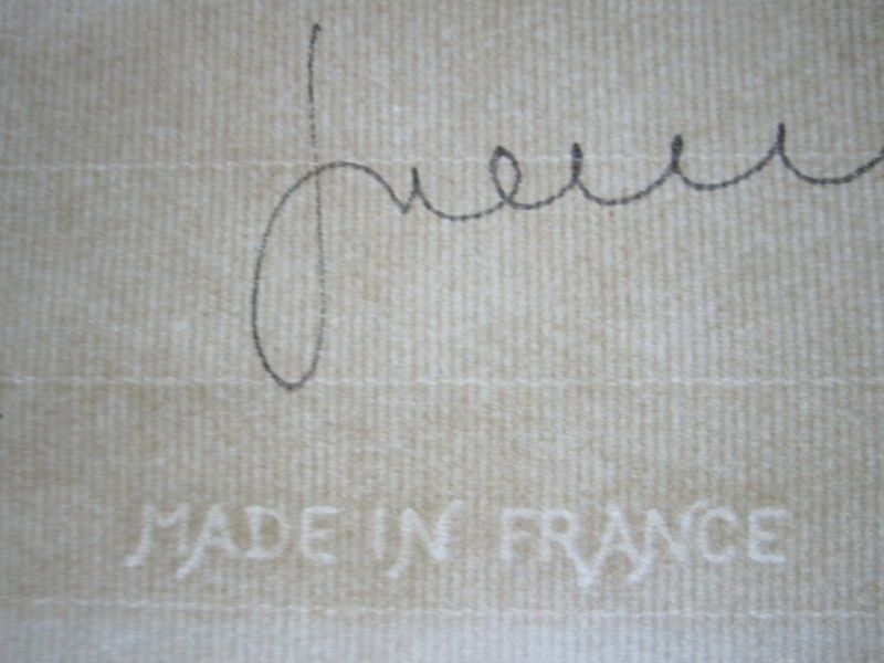 Rene Gruau Fashion Print Signed by PIERRE BALMAIN 1946  