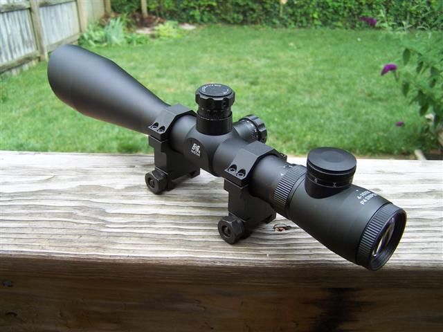 With Illuminated Sniper Reticle