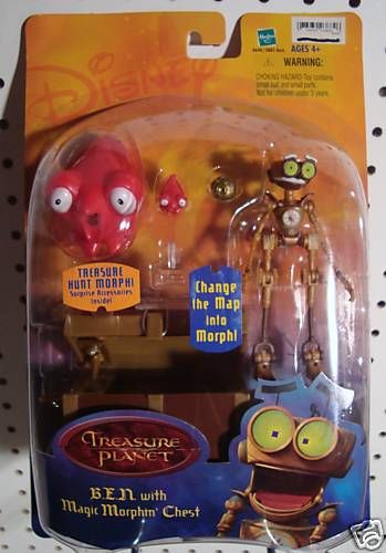 Disney Treasure Planet Ben with Magic Morphin Chest  