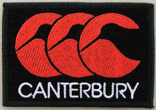 CANTERBURY RUGBY EMBROIDERED PATCH #02  