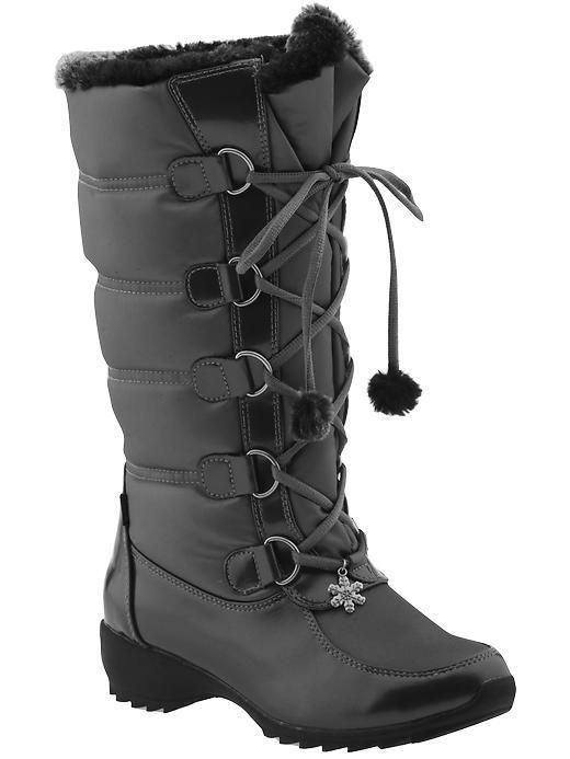 Womens Sporto Lisa Black Warm Waterproof Winter Boots  