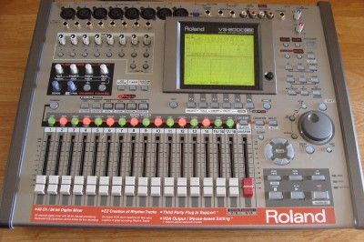 Roland VS 2000 CD Digital Multi Track Recorder Studio Workstation 2400 