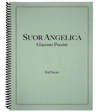 Giacomo Puccini   Suor Angelica Full Orchestral Score  