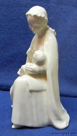 c1940 GOEBEL Baby Jesus Mary Figurine TMK 2 Full Bee  