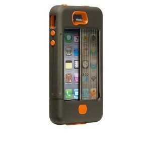 NEW Case Mate iPhone 4S 4 Tank Case Military Green Orange VERY FAST 