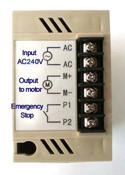 Input AC240V Output DC90V Motor Speed Controller 120W  