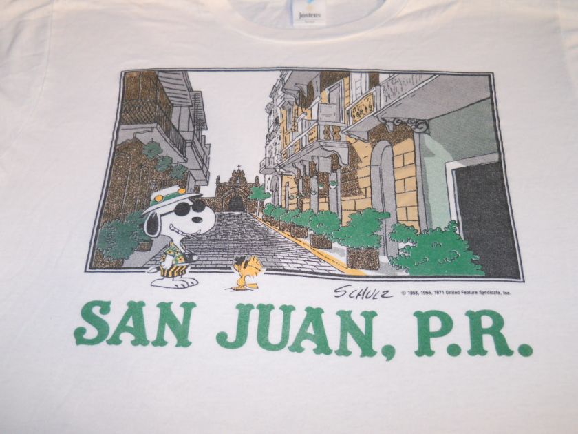   JOE COOL WOODSTOCK SAN JUAN PUERTO RICO SOFT t shirt LARGE L  