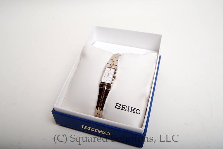 SEIKO LADIES WRIST WATCH MODEL SZZC40 WOMEN DRESS W BOX  