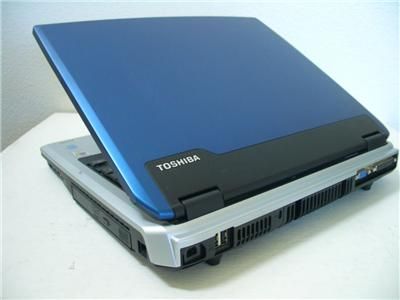 Blue Toshiba Satellite A45  15 WiFi Internet Laptop  