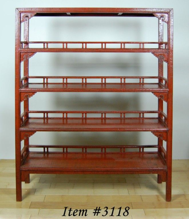   beautiful reddish orange color and ample storage space in feng
