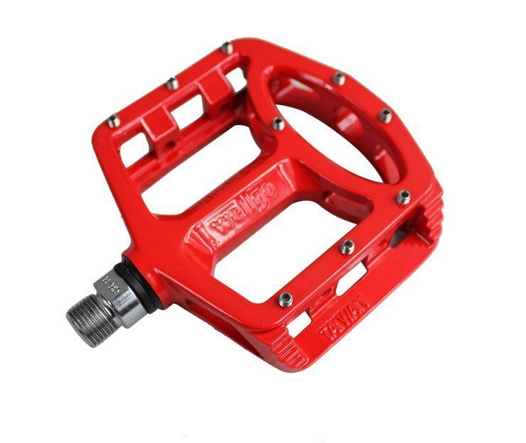 WELLGO BMX MTB Mountain Bike Magnesium Pedals Red  