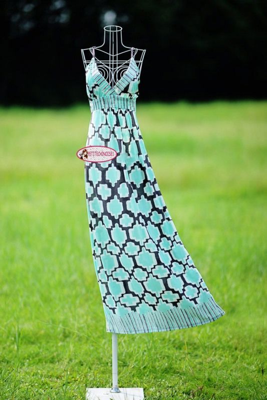 Geometric Print Casual Sun dress Maxi dress Strap Padded S M SL099 