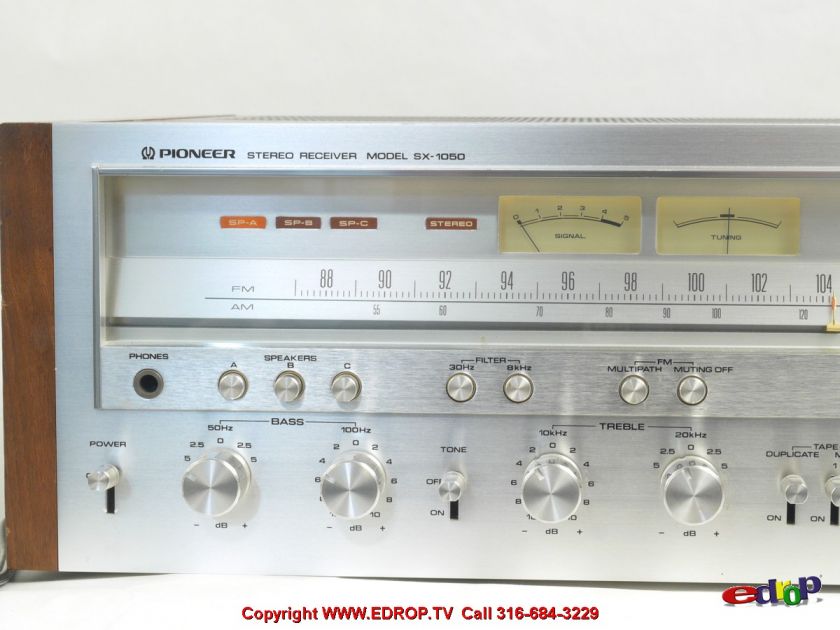 Pioneer SX 1050 Stereo Receiver * Makin smiles + Pleasing ears since 