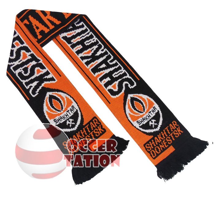 SHAKHTAR DONETSK FOOTBALL CLUB SCARF UKRAINE  