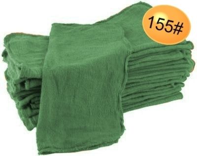800 INDUSTRIAL SHOP RAGS / CLEANING TOWELS GREEN  