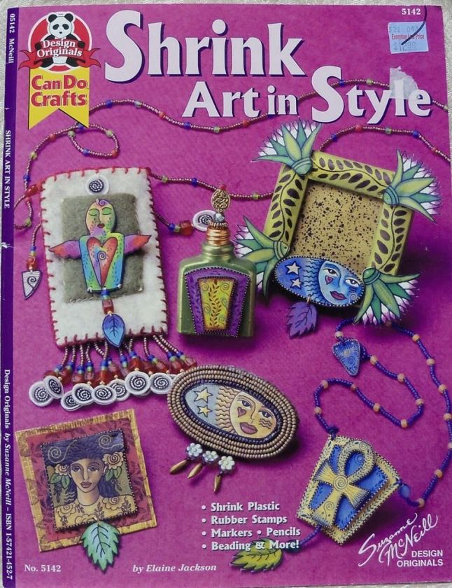 Shrink Art in Style   shrink plastic,beading,rubber sta  