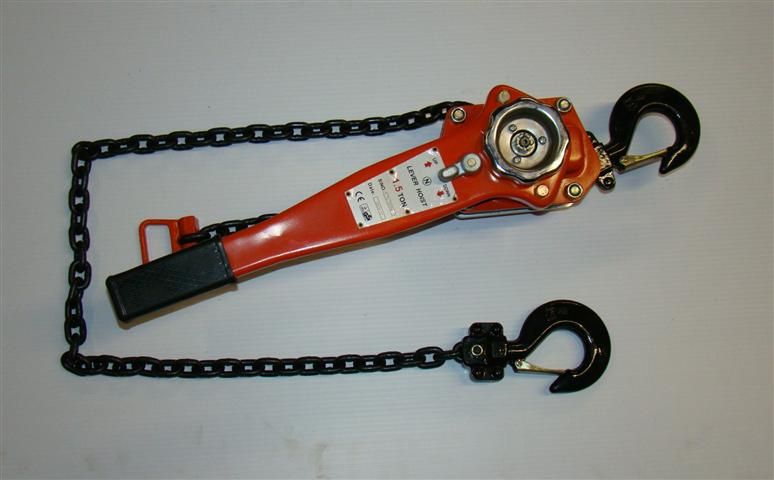 ton Lever Chain Hoist 3000 lb. Come Along  