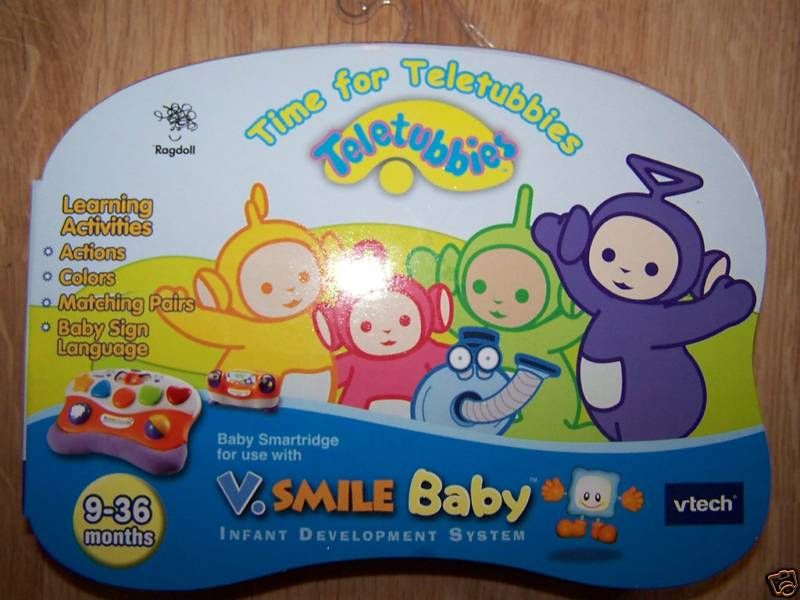 Vtech Vsmile Baby Smartridge Teletubbies Development NW  