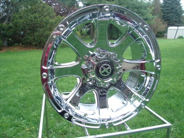 ATX 188 15x7 CHROME 5 ON 4.5 JEEP WRANGLER RANGER WHEEL  