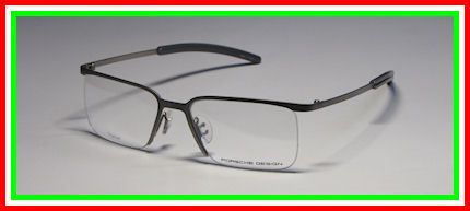   8151 B 53 18 140 GRAY TITANIUM VISION EYEGLASS/GLASSES/FRAME  