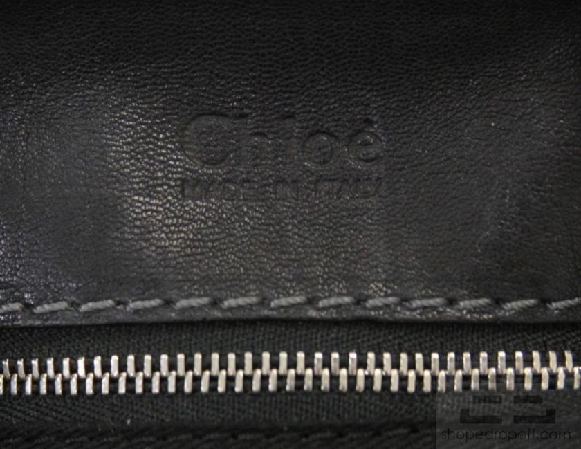   Black Patent Cowhide & Lambskin Leather Paddington Dome Handbag  