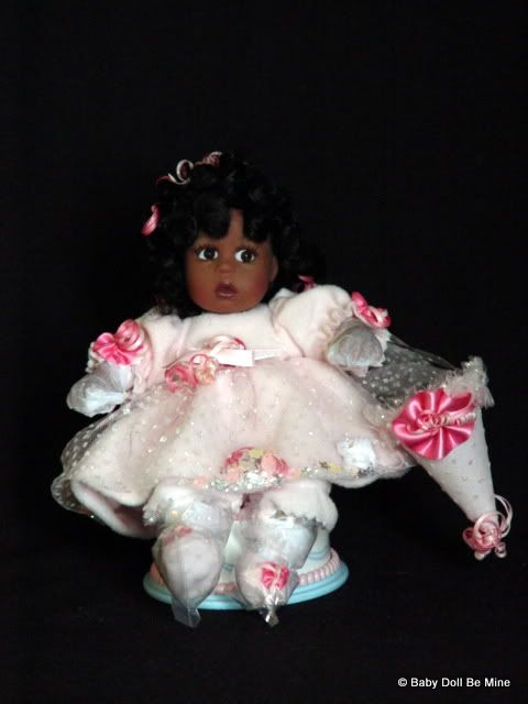 this is marie osmond s tiny tots birthday bloom african american doll 