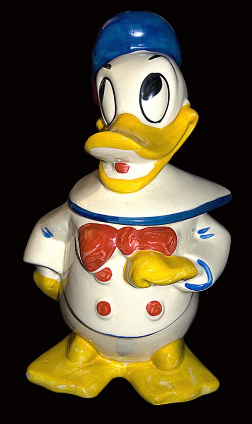 American Bisque Donald Duck Cookie Jar  