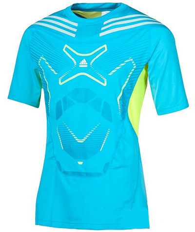 adidas Techfit Preperation Tee Size XXL Intensblu RRP £30 BNWT  