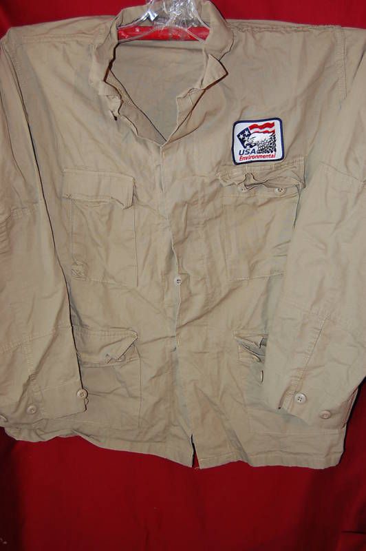 ARMY TAN TRU SPEC SHIRT/PANTS SZ XLL PAINTBALL HUNTING  