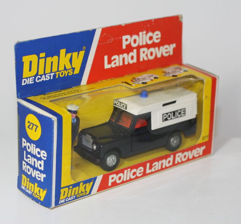 DINKY TOYS 277 POLICELAND ROVER MIB  