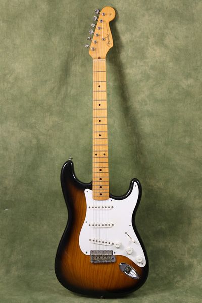 1994 Fender 40th Anniversary 1954 54 Stratocaster Sunburst Limited 