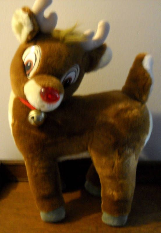 Vintage Applause Rudolph Red Nosed Reindeer 23 Plush  
