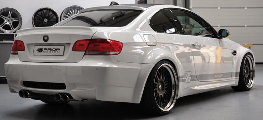 Prior Design BMW E92 3 Series Widebody Rear Bumper, Fender Flares 