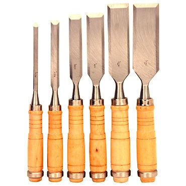 New 6 Piece Wood Chisel Set  