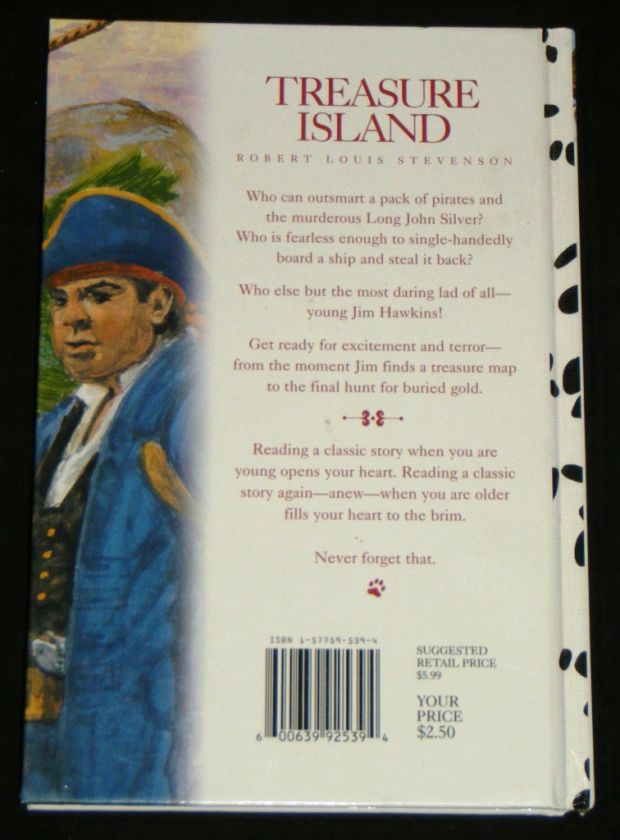 TREASURE ISLAND, by ROBERT Louis STEVENSON   Dalmatian  