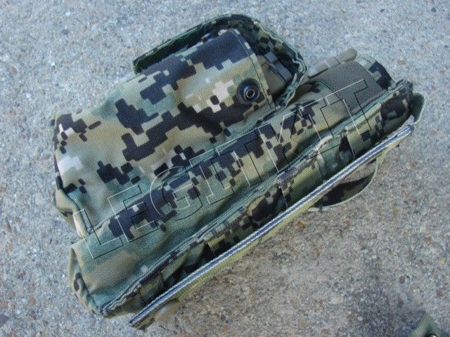   MBITR Radio Pouch w/ Battery Navy SEAL AOR1 DEVGRU Date 01/2011  