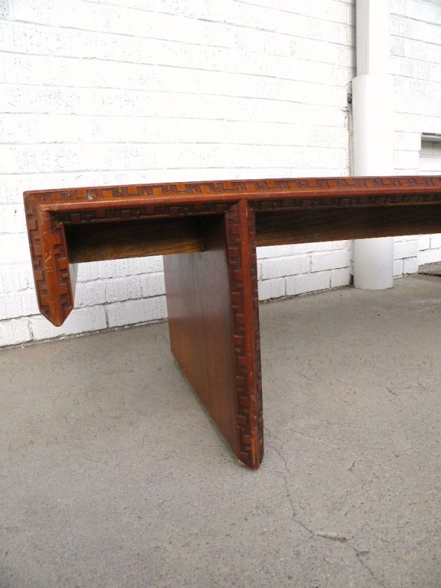 RARE 1950s FRANK LLOYD WRIGHT Heritage HENREDON Cocktail Coffee TABLE 