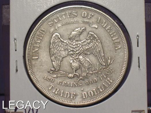 1874 S SILVER TRADE DOLLAR SAN FRANCISCO (GYY+  