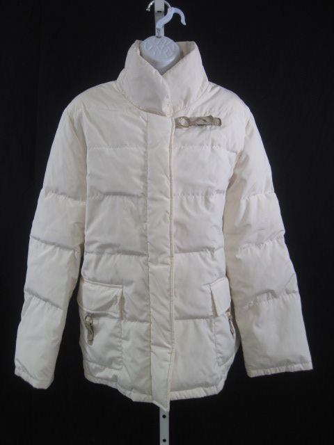 CINZIA ROCCA Ivory Down Coat Sz 16  